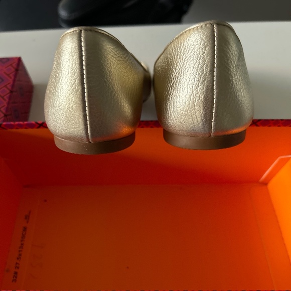 Tory Burch spark gold ballet flat - Picture 3 of 4